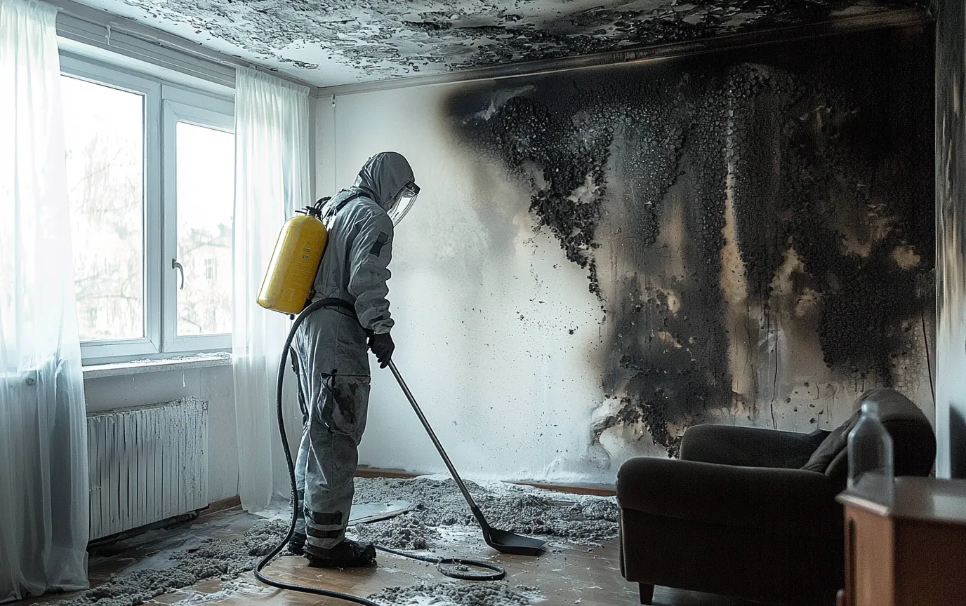 Post-fire cleaning